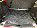 EACCESSORIES EA Cargo Liner – Trunk Mat for Jeep Wrangler 2007-2018 – Weather-Resistant Trunk Mats for Cars with Raised Lip – Non-Slip Car Trunk Mat Rubber – Easy to Install – Laser Pre-Cut Style