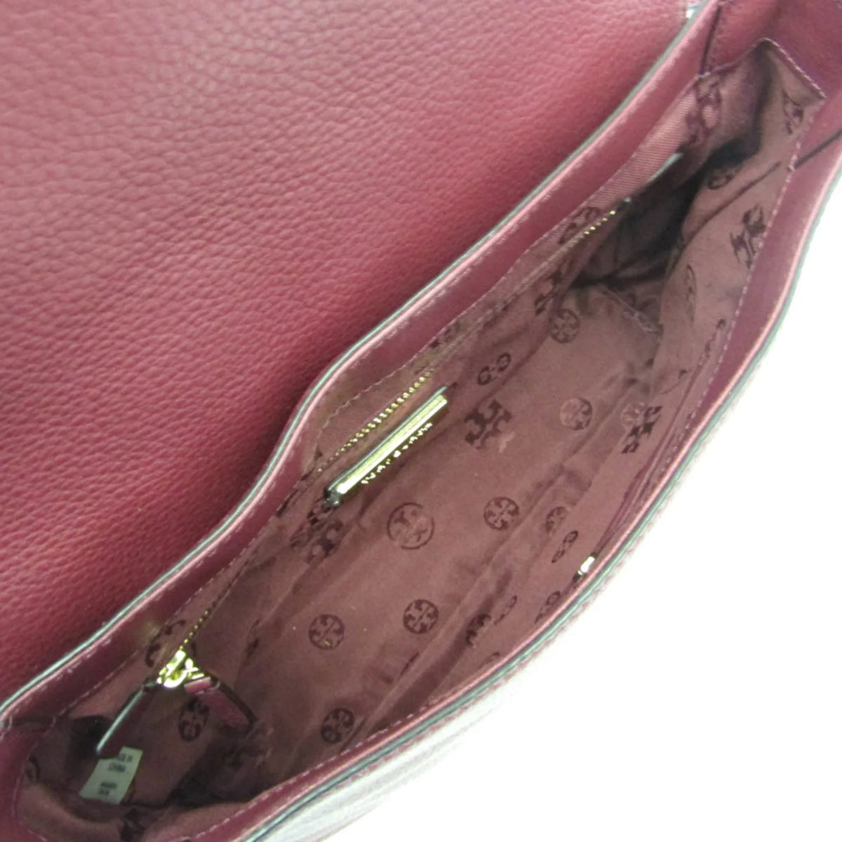 Pre-Owned Tory Burch Women's Leather Shoulder Bag Bordeaux (Good)