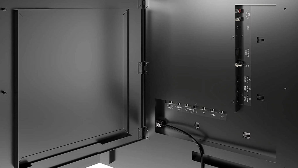 Furrion FDUP55CBS 55" Partial Sun Series Outdoor Weatherproof 4K UHD TV with an Additional 4 Year Enclosure by Epic Protect (2021)