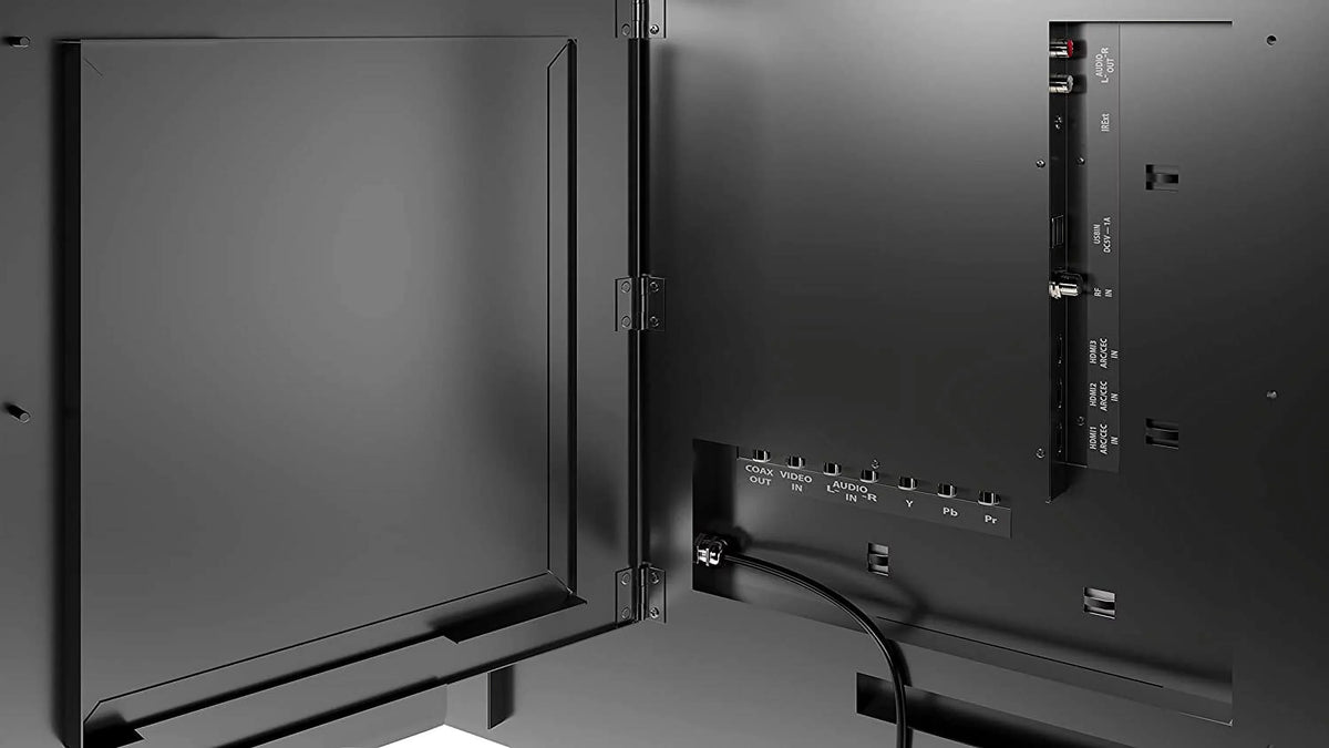 Furrion FDUP55CBS 55" Partial Sun Series Outdoor Weatherproof 4K UHD TV with an Additional 4 Year Enclosure by Epic Protect (2021)
