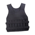 AMLESO Loading Vest Exercise Jacket for Boxing Running Gym Fitness 8 Pockets Exercise Slim Arrangement Strength Training Body Weight Vest