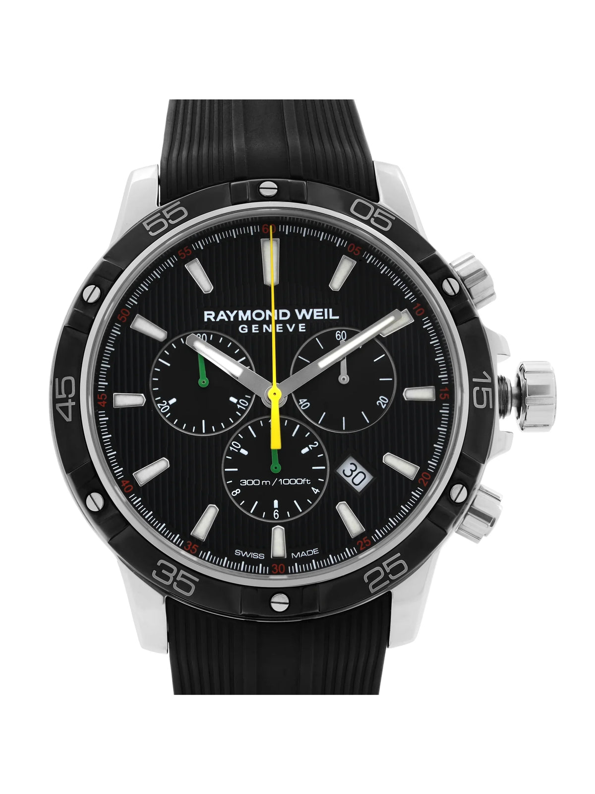Raymond Weil Tango 300 Bob Marley Edition Steel Quartz Mens Watch 8560-SR1-BMY17
