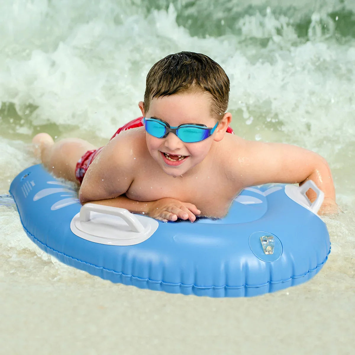 SUGIFT Inflatable Pool Floats Inflatable Surfboard Inflatable Tubes Fun Water Toys for Kids Beach Outdoor Party Supplies