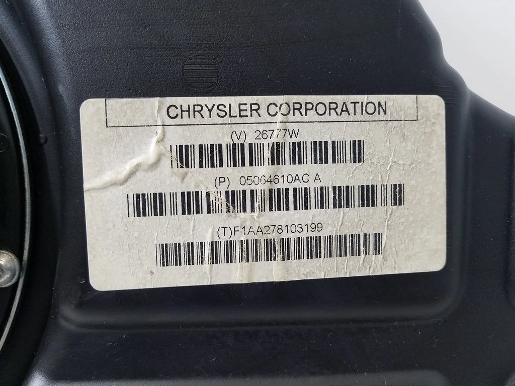 Pre-Owned 2011 Jeep Grand Cherokee Trunk Mount Subwoofer OEM LKQ (Good)