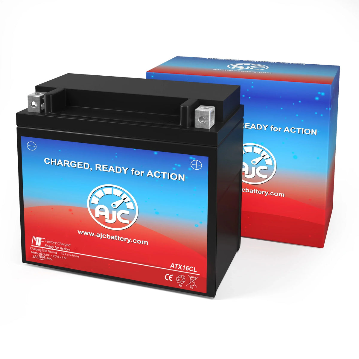 AJC Battery Compatible with Polaris Octane 800 800CC Personal Watercraft Replacement Battery (2001-2002)