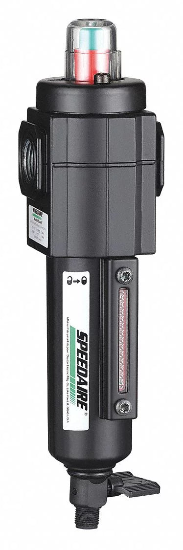 Speedaire Filter,1/4" NPT,10.5 cfm,0.01 micron 4ZL23
