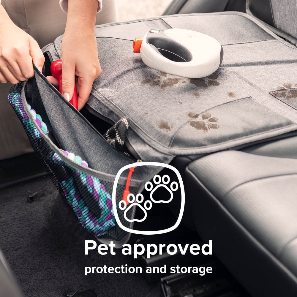 Diono Ultra Mat Car Seat Protector, Crash Tested, Water Resistant, Gray