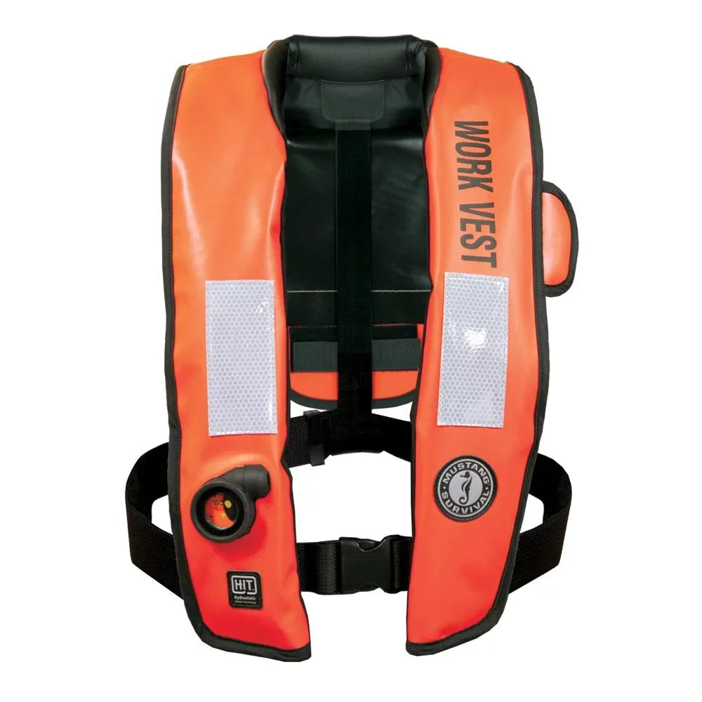 Mustang Survival Mustang Inflatable Work Vest W/hit Orange