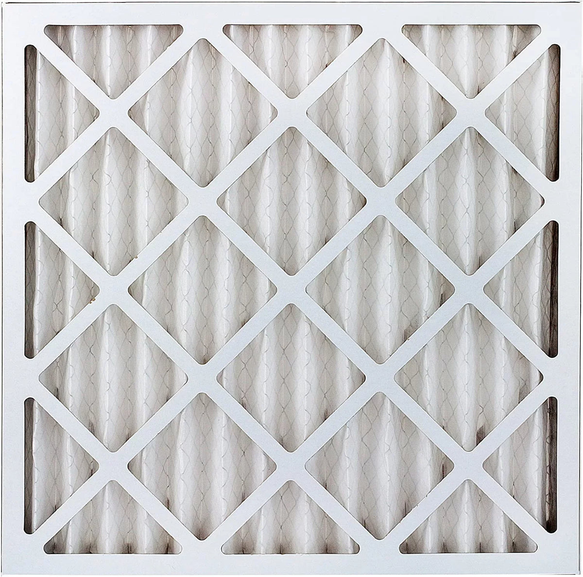 Filterbuy 20x20x2 MERV 13 Pleated HVAC AC Furnace Air Filters (6-Pack)