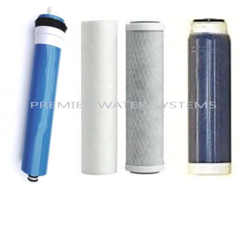 4 RO/DI AQUARIUM REVERSE OSMOSIS WATER FILTERS/MEMBRANE 100 GPD