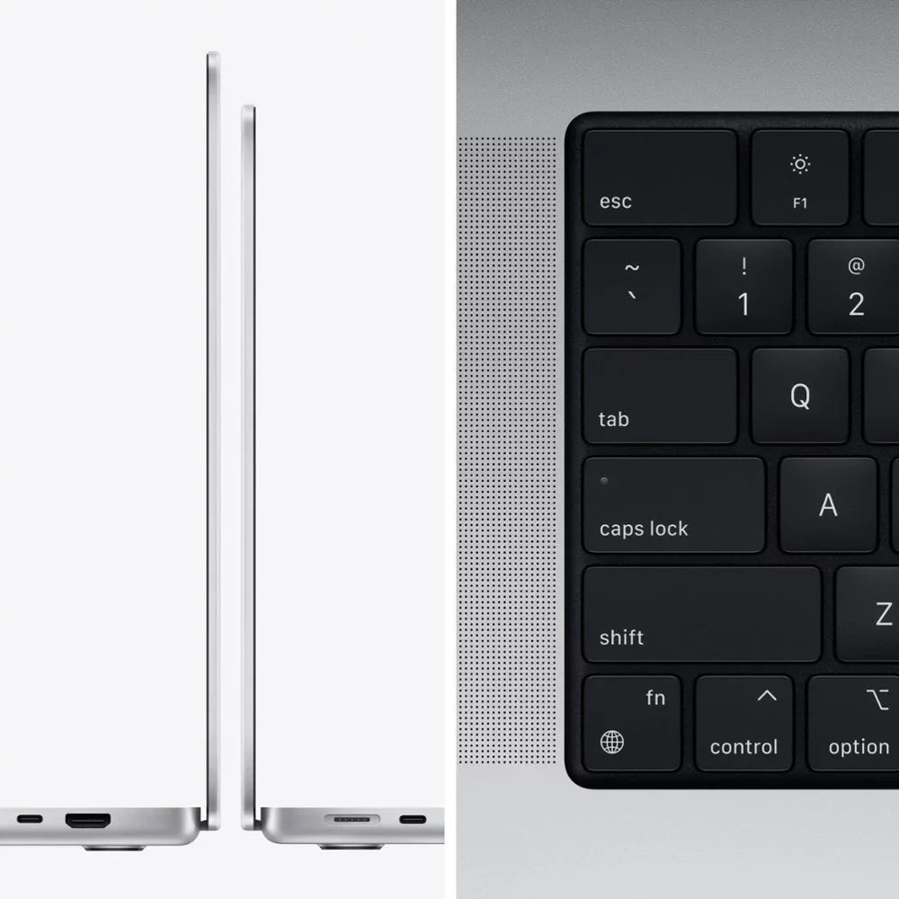 Restored Apple MacBook Pro 16" Laptop with Apple M1 Pro Chip (16GB RAM, 1TB SSD Storage) Silver - MK1F3LL/A (Refurbished)