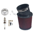 Predator 212cc Air Filter Adapter Kart Racing High Performance Kit Air Filter & 5 Jet Set