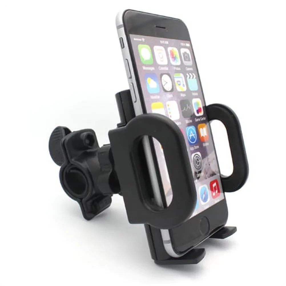 Holder Handlebar Bicycle Mount Bike Cradle Dock N1Y for Samsung Galaxy J7 (2018) Refine, J5, J3 (2018) Fold Alpha A9 A6 A50 A20 A10e - Sonim XP8 XP3 - Sony Xperia 1 - Wiko Ride - Xiaomi Mi 9T