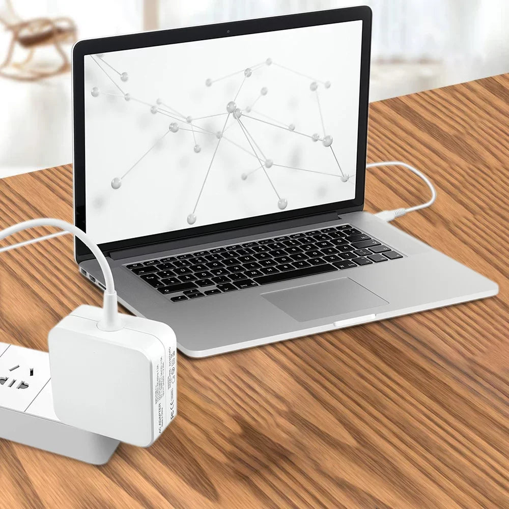 KONKIN BOO Compatible White 45W AC Adapter Charger Power USB-C Cord Replacement for DELL Latitude 7285 7390 2-in-1 PSU