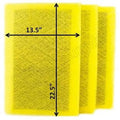 RAYAIR SUPPLY 15x25 Replacement Filter Pads Compatible with MicroPower Guard Air Cleaner 15x25 Refills (3 Pack)