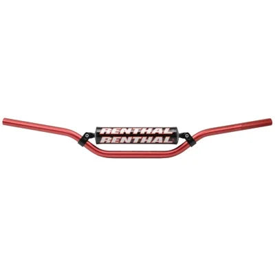 Renthal Aluminum 7/8" Handlebar CR High Bend Red for KTM 300 SX 1993-1996