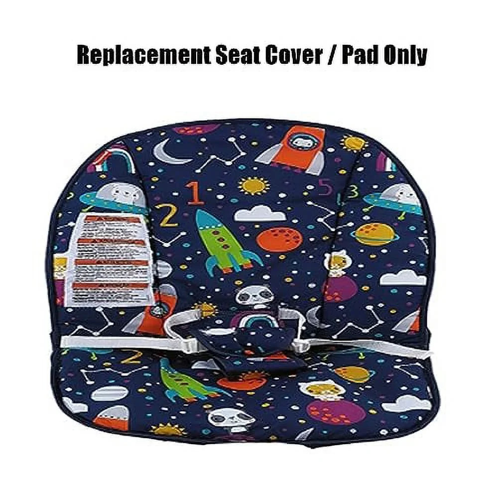 Replacement Part for Fisher-Price Baby Bouncer - GPN10 ~ Replacement Seat Enclosure ~ Fun Space Ship Print