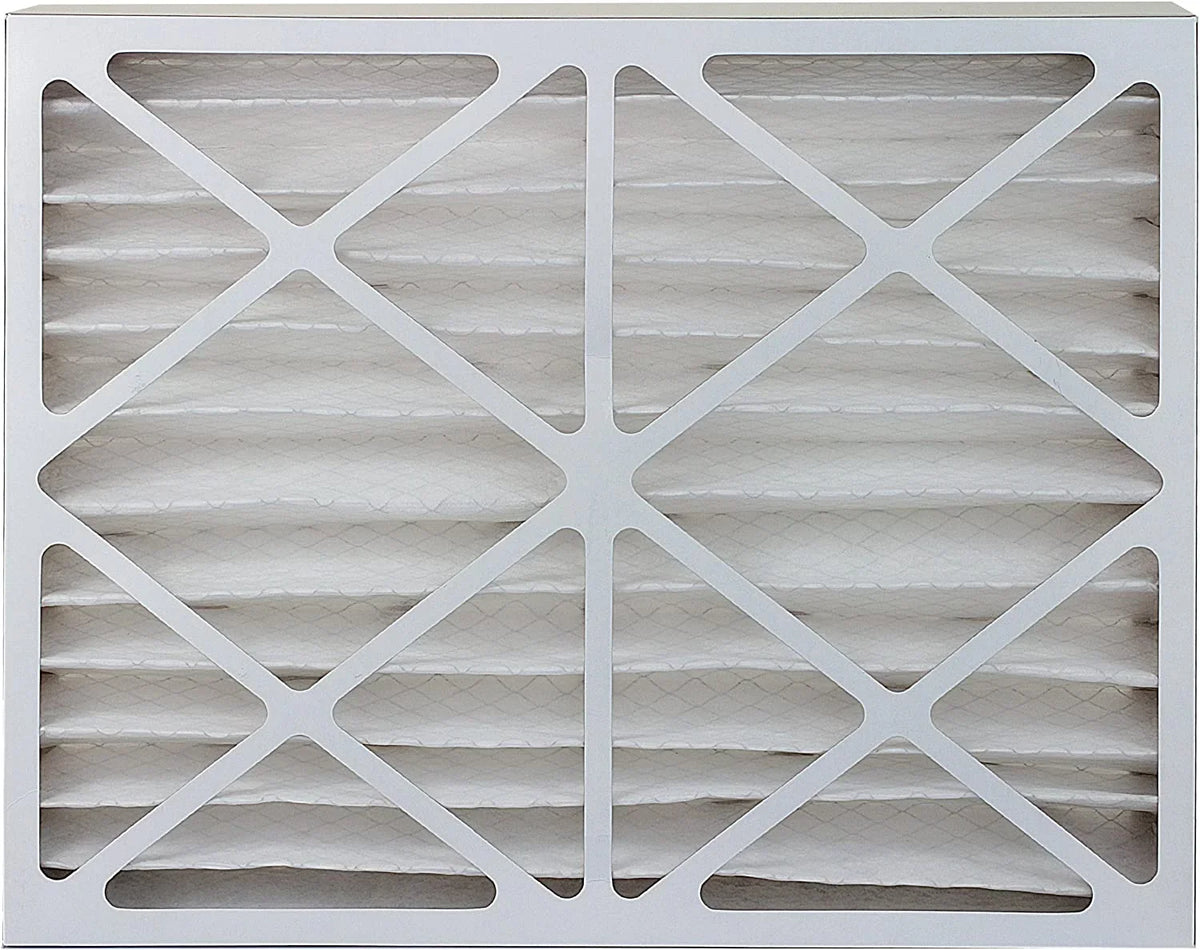 Filterbuy 20x23x4 MERV 8 Pleated HVAC AC Furnace Air Filters (2-Pack)