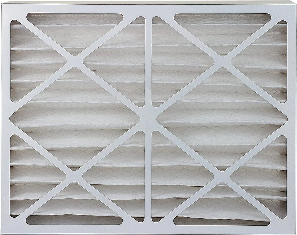 Filterbuy 20x24x4 MERV 8 Pleated HVAC AC Furnace Air Filters (1-Pack)