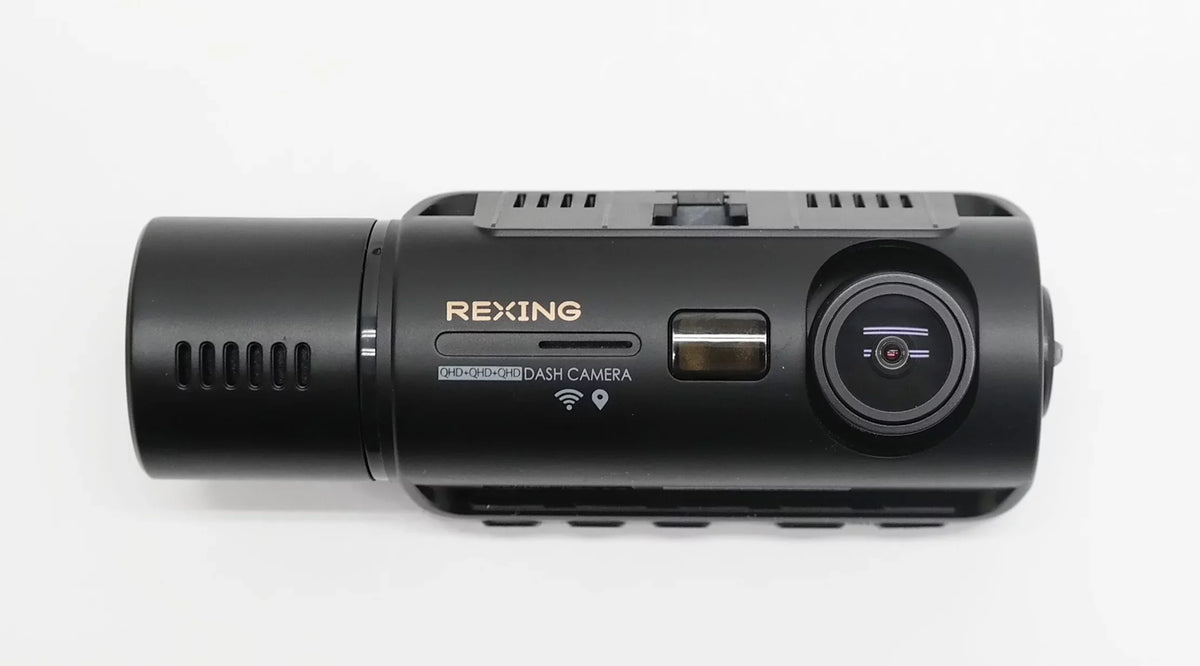 Used Rexing V33 3 Channel 1440p+1440p+1440p Resolution Dashcam with Front +Cabin +Rear camera, GPS BBY-V33