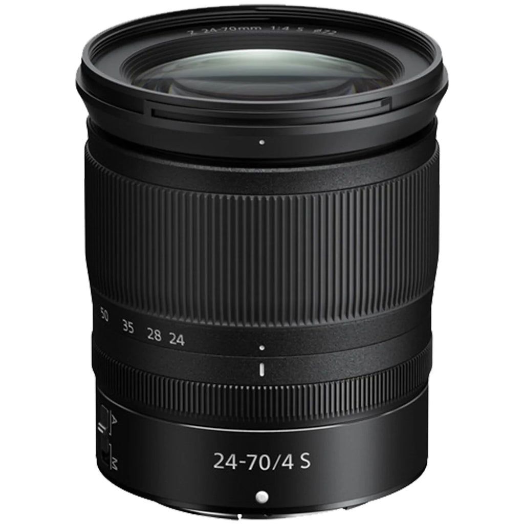 Nikon Z7 II Mirrorless Camera with NIKKOR Z 24-70mm f/4 S Lens + SanDisk 32GB Card + Case + Telephoto + Tripod + ZeeTech Accessory Bundle