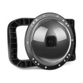 Waterproof Dome Port Case for 9 Black and 10 SHOOT XTGP559, Dual Handle, 45m Waterproof, 180° Wide Angle