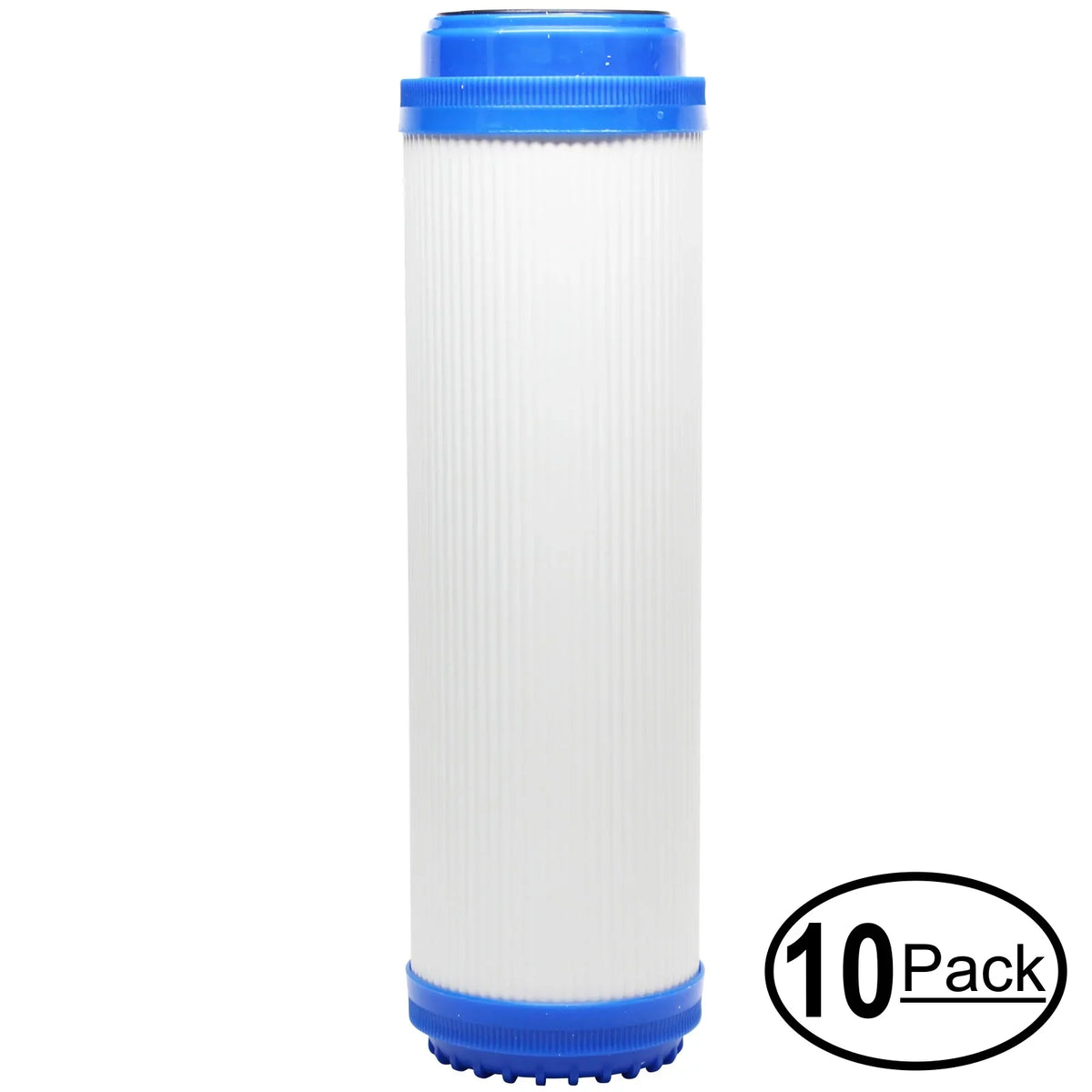 10-Pack Replacement for US Water Systems 300-HRO-2510 Granular Activated Carbon Filter - Universal 10-inch Cartridge for US Water White Residential Filter Housing - Denali Pure Brand