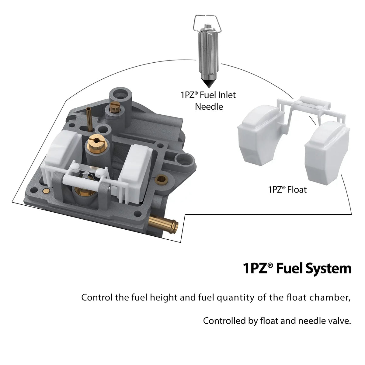 1PZ W35-CA1 Carburetor Carb Replacement for Yamaha Warrior Big Bear Moto-4 Wolverine 350 YFM350 YFM350X YFM35F 1987-2004 Kodiak 400 YFM400 4WD 1996-1998