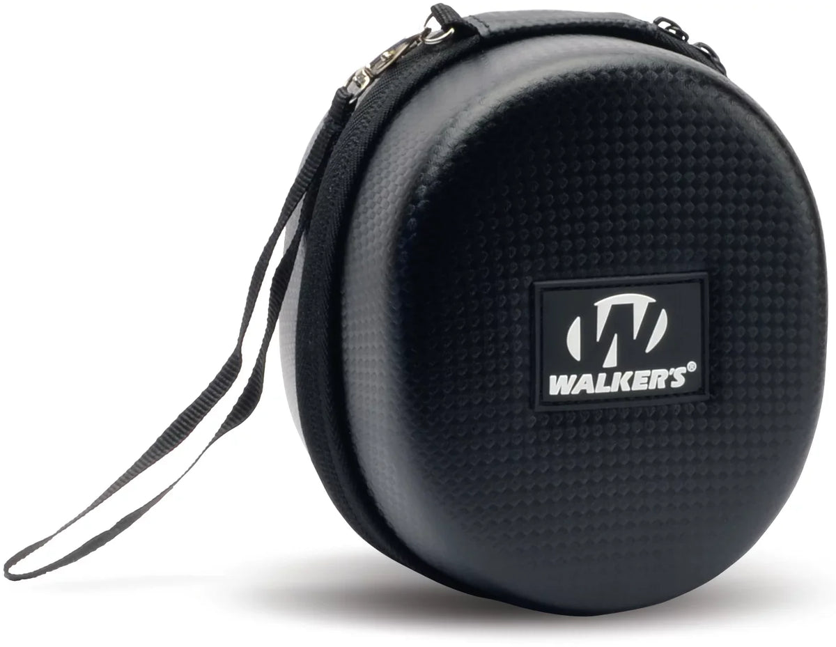 Walkers Razor Slim Electronic Muff (Flat Dark Earth) w/ Case and Glasses