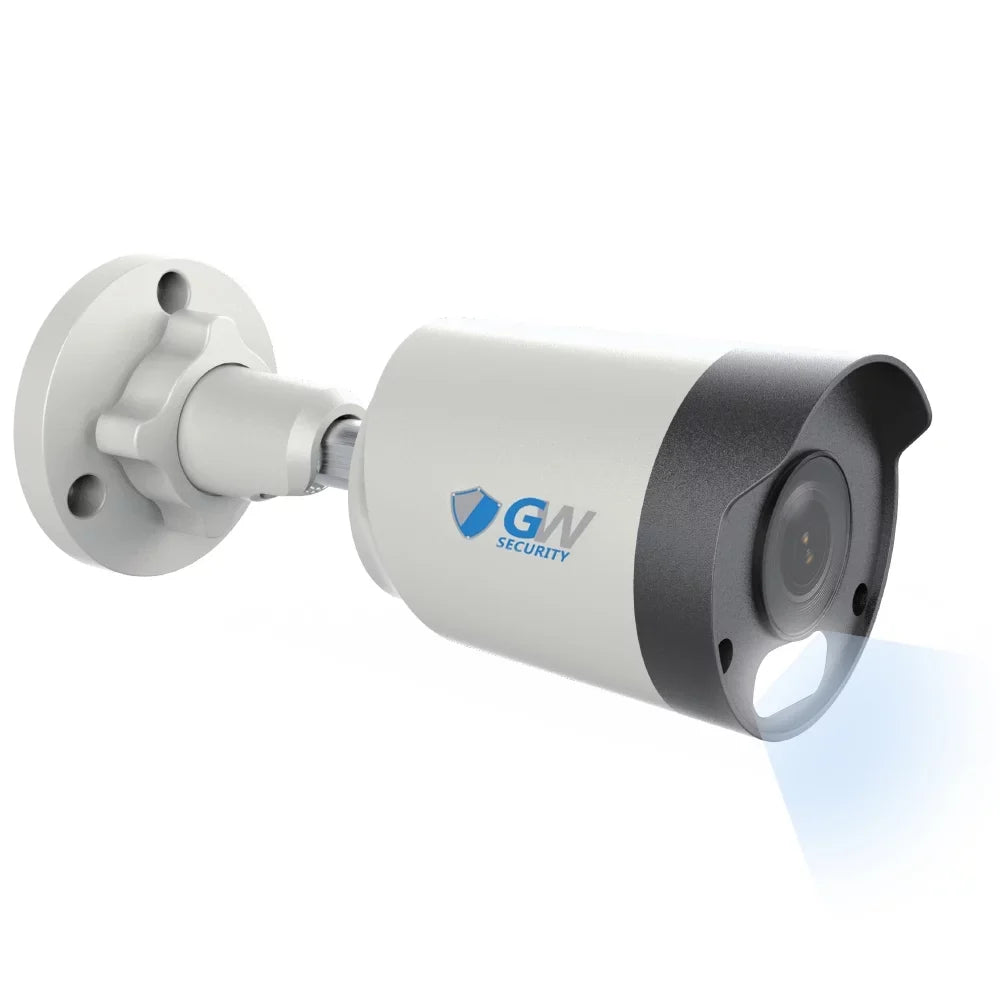 GW 16 Channel 4K NVR 8MP (3840x2160) H.265+ Sony Starvis Starlight Smart AI Security Camera System - 12 x UltraHD 4K Human Detection PoE IP Bullet Camera - 8MP (Two Times The Resolution of 4MP HD)