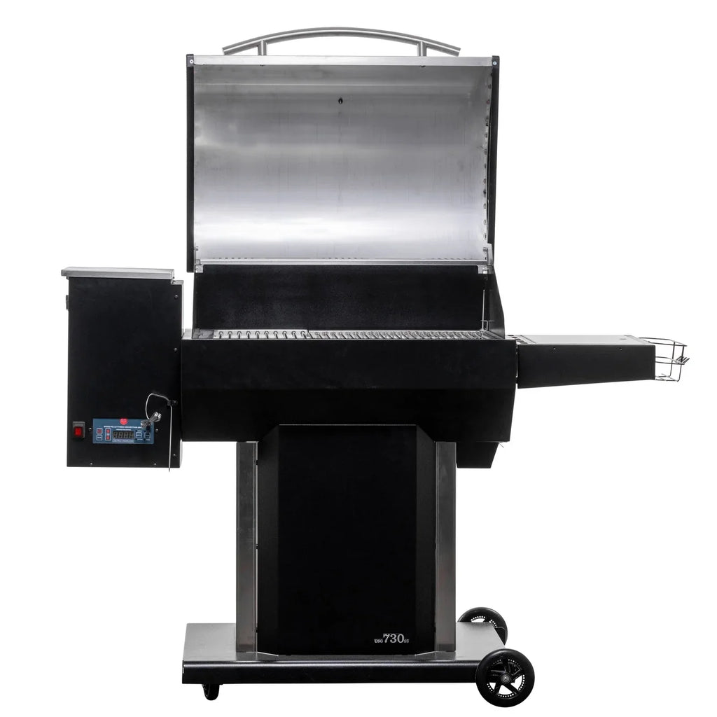 USSC Grills 730 sq in. Stainless Steel Plank Pellet Grill