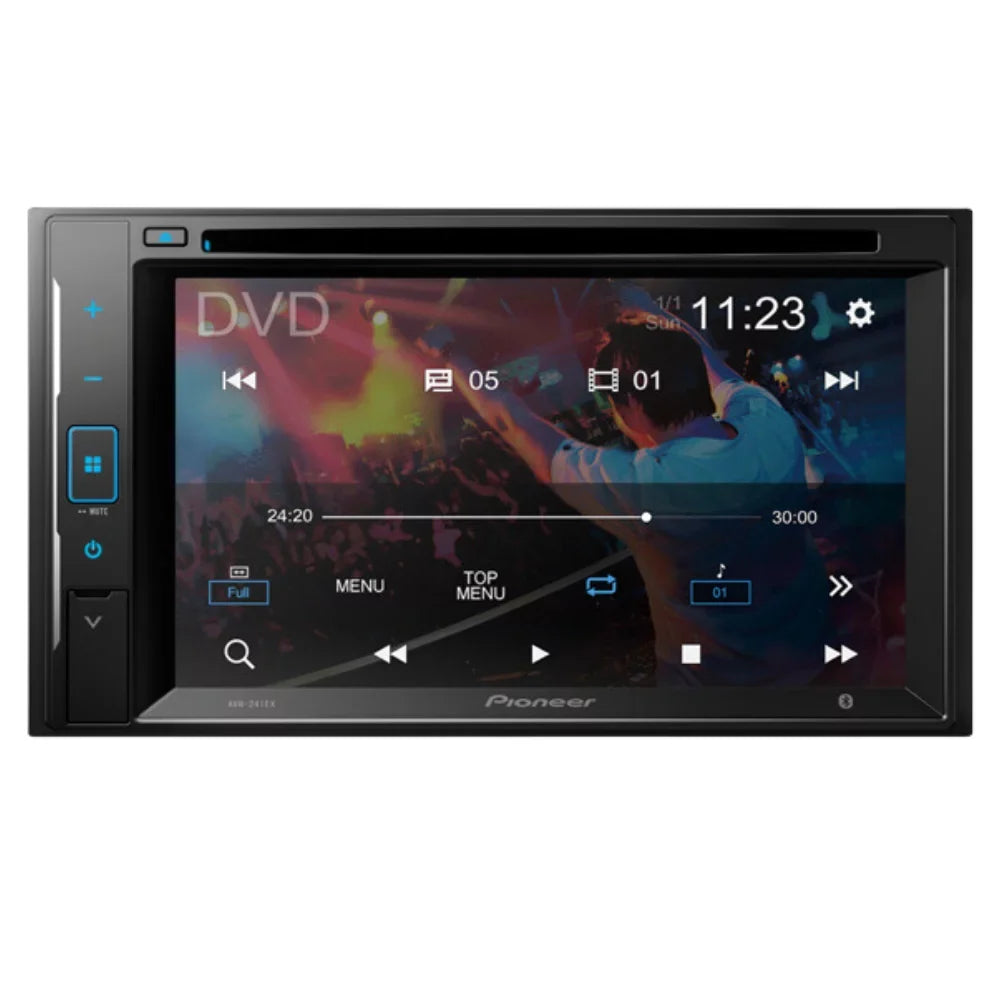 KIT4823 Bundle for 1994-1996 Oldsmobile Ninety-Eight W/ Pioneer AVH-241EX Double DIN Car Stereo with Bluetooth/Backup Camera/Install Kit/in-Dash DVD/CD AM/FM 6.2" Touchscreen Digital Media Receiver