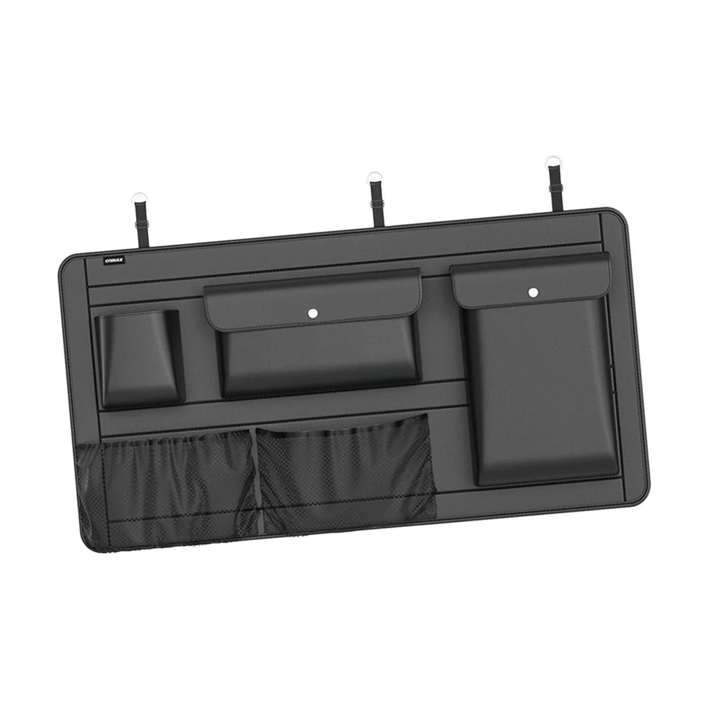 Car Back Seat Trunk Hanging Organizer 90cmx45cm Saving Space Easily Install Long-lasting with Multiple Pockets for SUV Truck