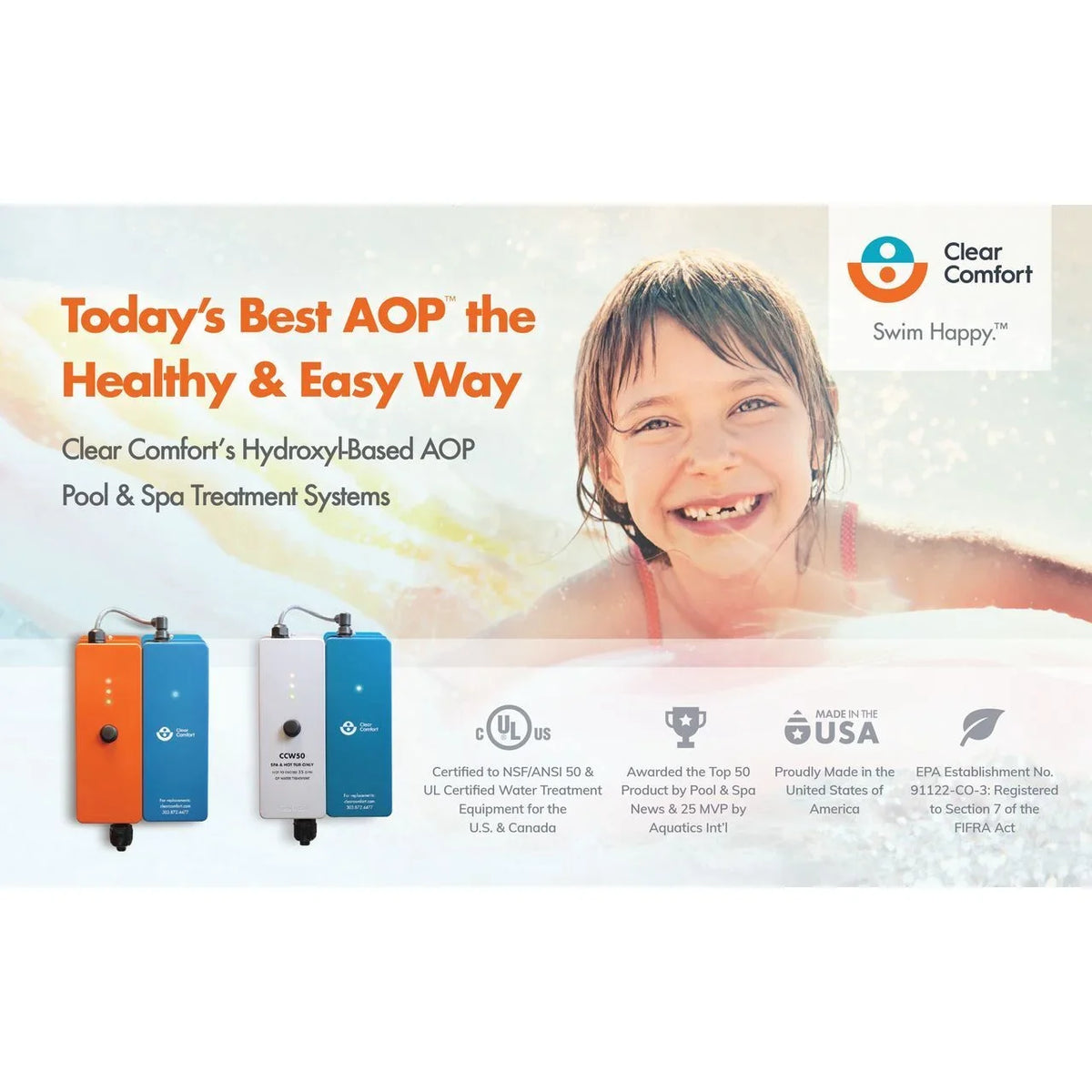 Clear Convenience CCW100 Residential Hydroxyl-Based AOP System