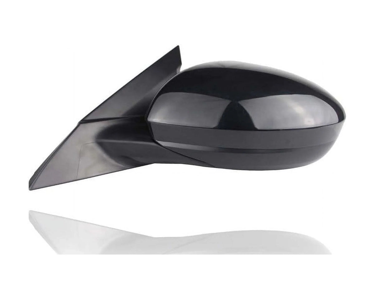 Door Mirror - Compatible/Replacement for '19-21 Nissan Altima S/SV/SR - Powered, Non-Heated, Without Signal & Camera, Black - Pair, Left Driver + Right Passenger Set - 963016CA0A, 963026CA0A
