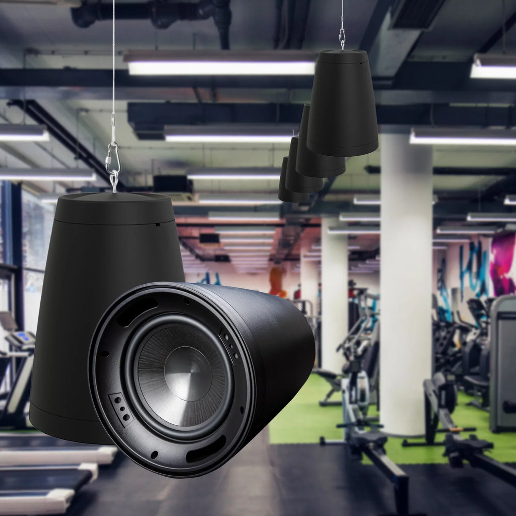 OSD Nero Arc Sub 8" Professional Subwoofer Pendant Style 8Ohm/70V, Black