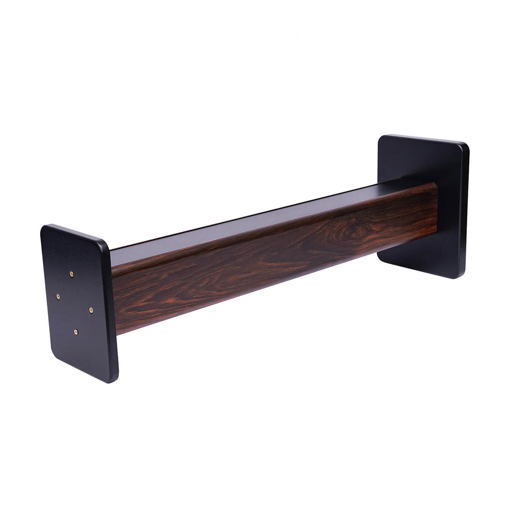 1 Pair Black Walnut Timber Speaker Stands for Surround Sound & Book Shelf Speakers 36"