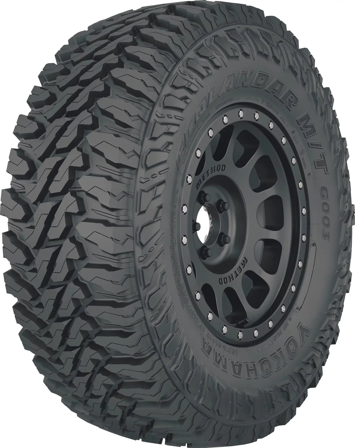 Yokohama Geolandar M/T LT275/70R18 125Q BW Mud Terrain Tire