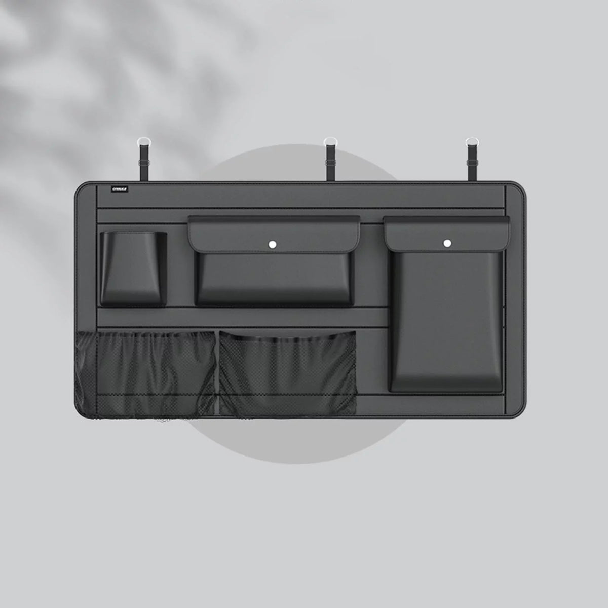 Car Back Seat Trunk Hanging Organizer 90cmx45cm Saving Space Easily Install Long-lasting with Multiple Pockets for SUV Truck