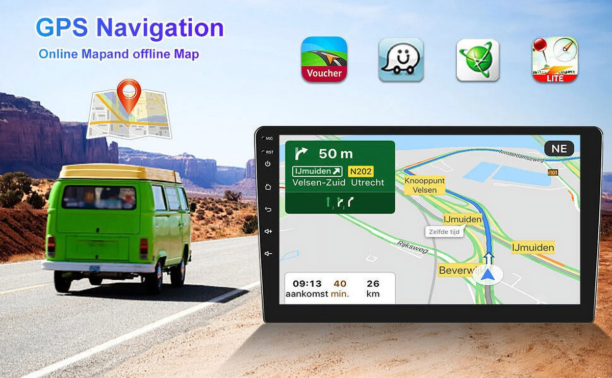 Fit VW Volkswagen Jetta Passat 9" 1280*720 IPS Android 12 Car Stereo Radio Apple Carplay GPS 2+32GB