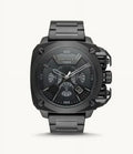 DIESEL BAMF MEN'S BLACK STAINLESS STEEL CHRONOGRAPH WATCH DZ7449 NEW