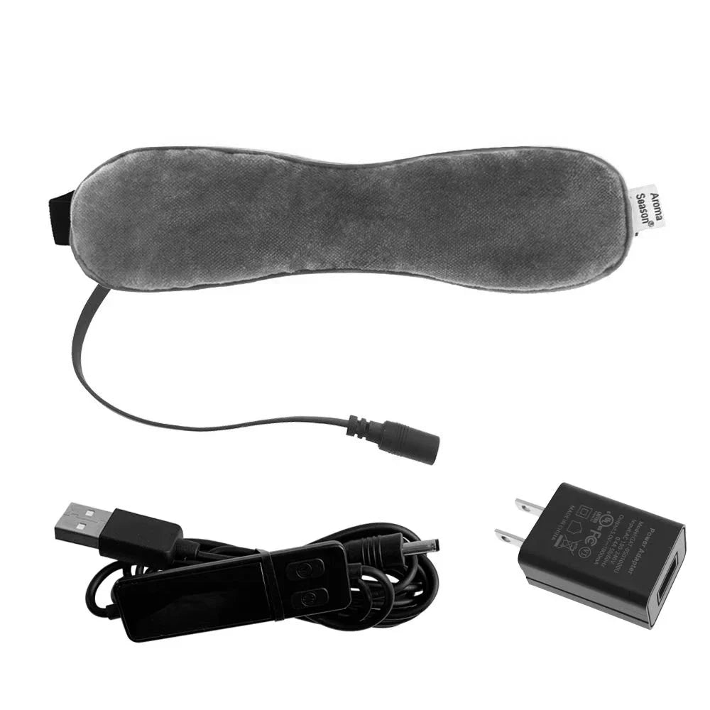 Aroma Season Heated Eye Mask Moist Treatment Warm Therapy to Unclog Glands, Relieve Dry Eye Syndrome