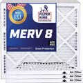 Filter King 26x57x1 Air Filter | 4-PACK | MERV 8 HVAC Pleated A/C Furnace Filters | MADE IN USA | Actual Size: 26 x 57 x .75"