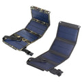 ammoon Portable Solar Panel , 20W Camping Hiking USB Solar Recharger for Mobilephone, Folding Removable Solar Panels