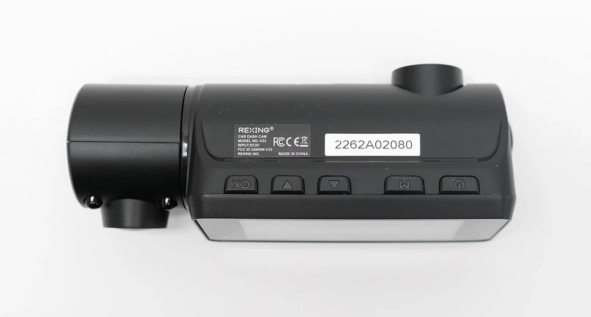 Used Rexing V33 3 Channel 1440p+1440p+1440p Resolution Dashcam with Front +Cabin +Rear camera, GPS BBY-V33