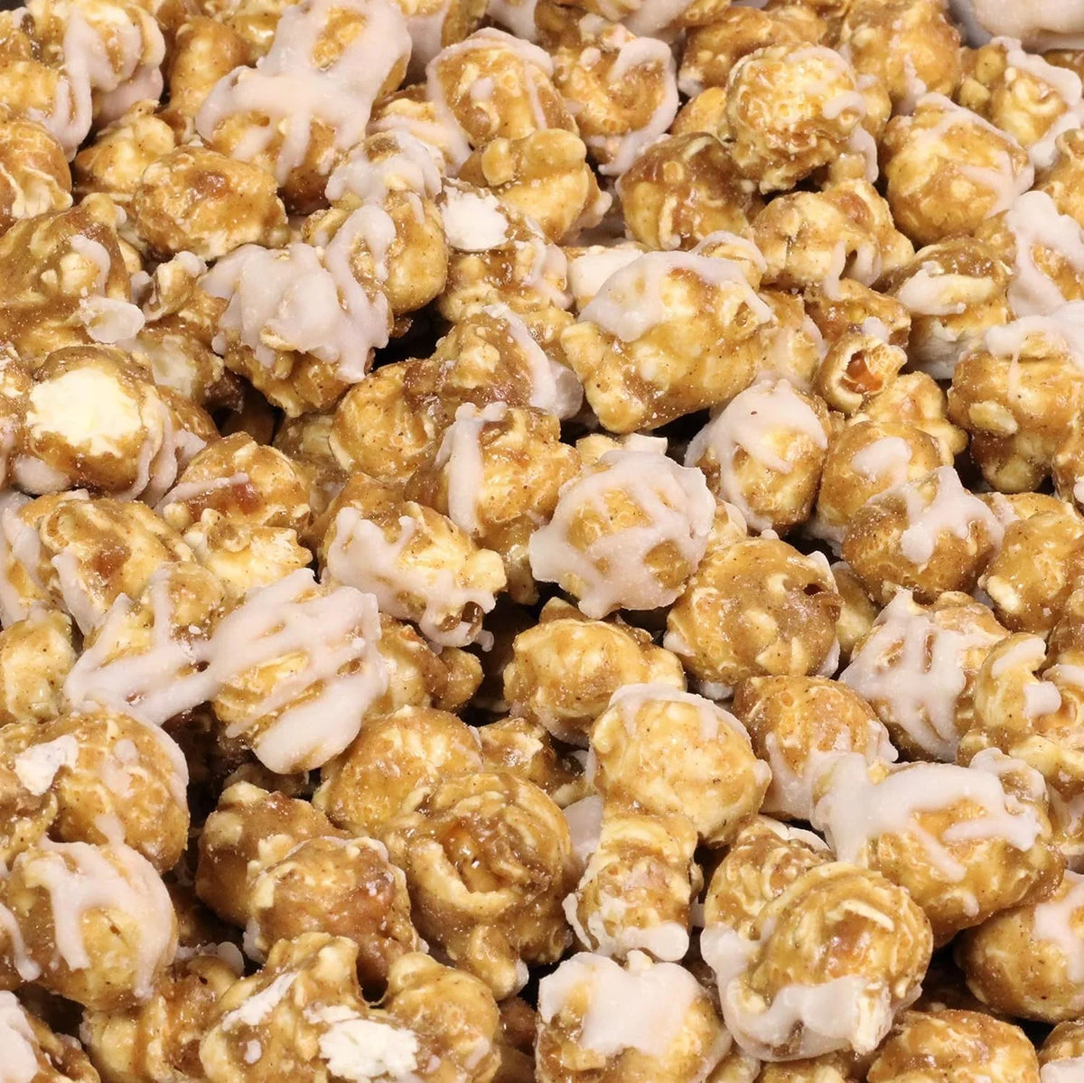 Grmet Cinnamon Swirl Popcorn By Its Delish, 5 Lbs Bulk Bag, – Festive Caramel Air Popped Sweet Crunchy Popcorn With White Glaze Corn Snack, Parties – Gluten Free, Vegan, Kosher