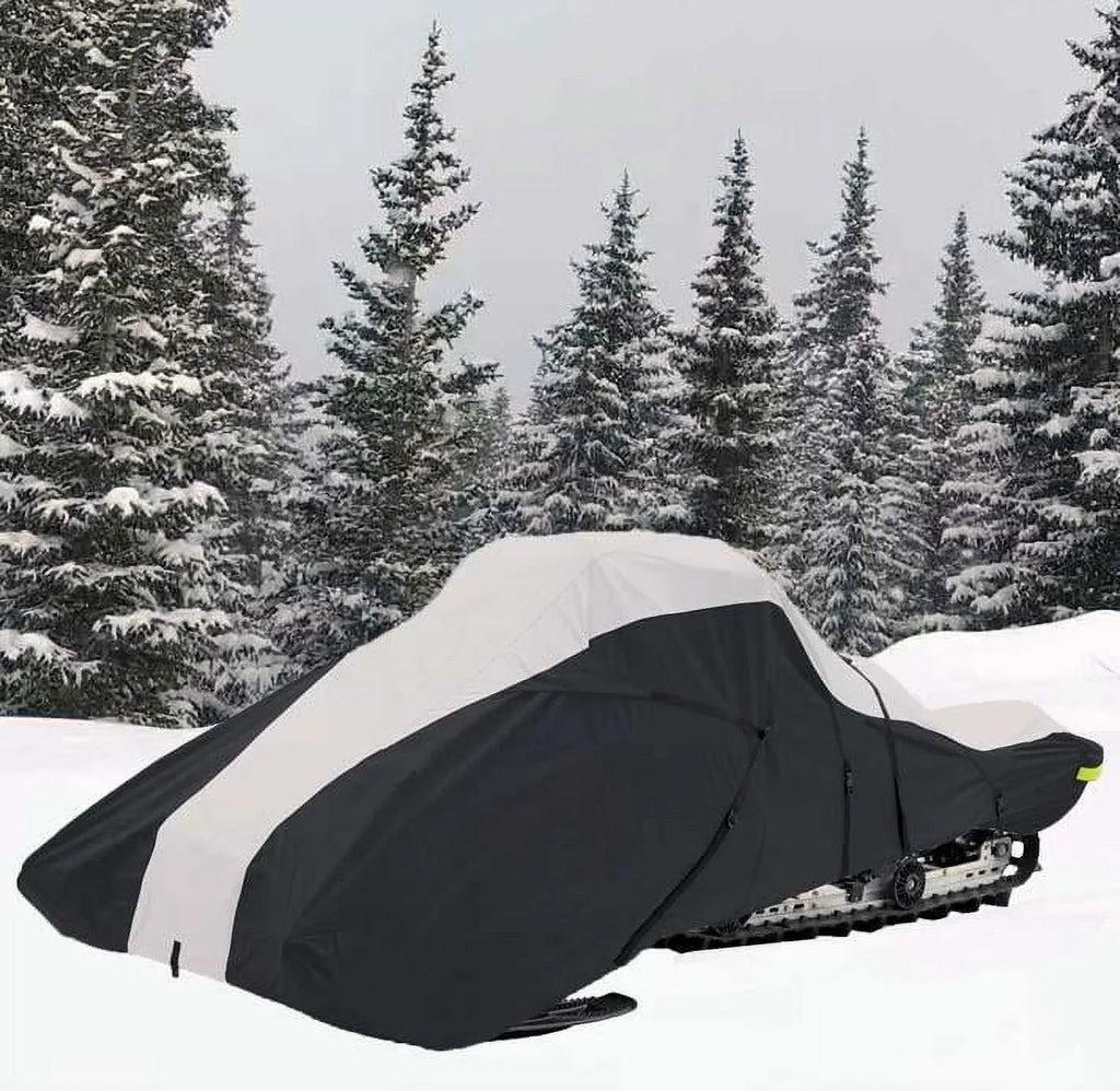 600 Denier Full Fit Snowmobile Travel and Storage Enclosure Compatible for the 2004-2004 Ski Doo Bombardier Model GSX Limited 1 Up 800 Snowmachine Sled.