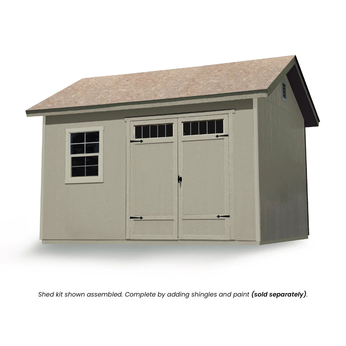 Handy Home Products Timber 10 ft. x 12 ft. Timber Storage Shed (with Floor)