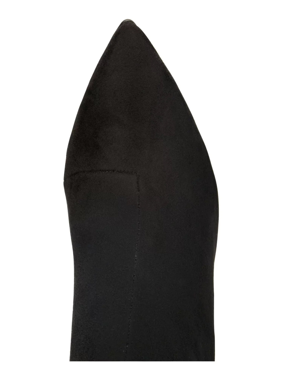 THALIA SODI Womens Black Stretch Gore V-Notch Cushioned Relaxation Rajel Pointed Toe Stiletto Zip-Up Boots Shoes 9.5 M