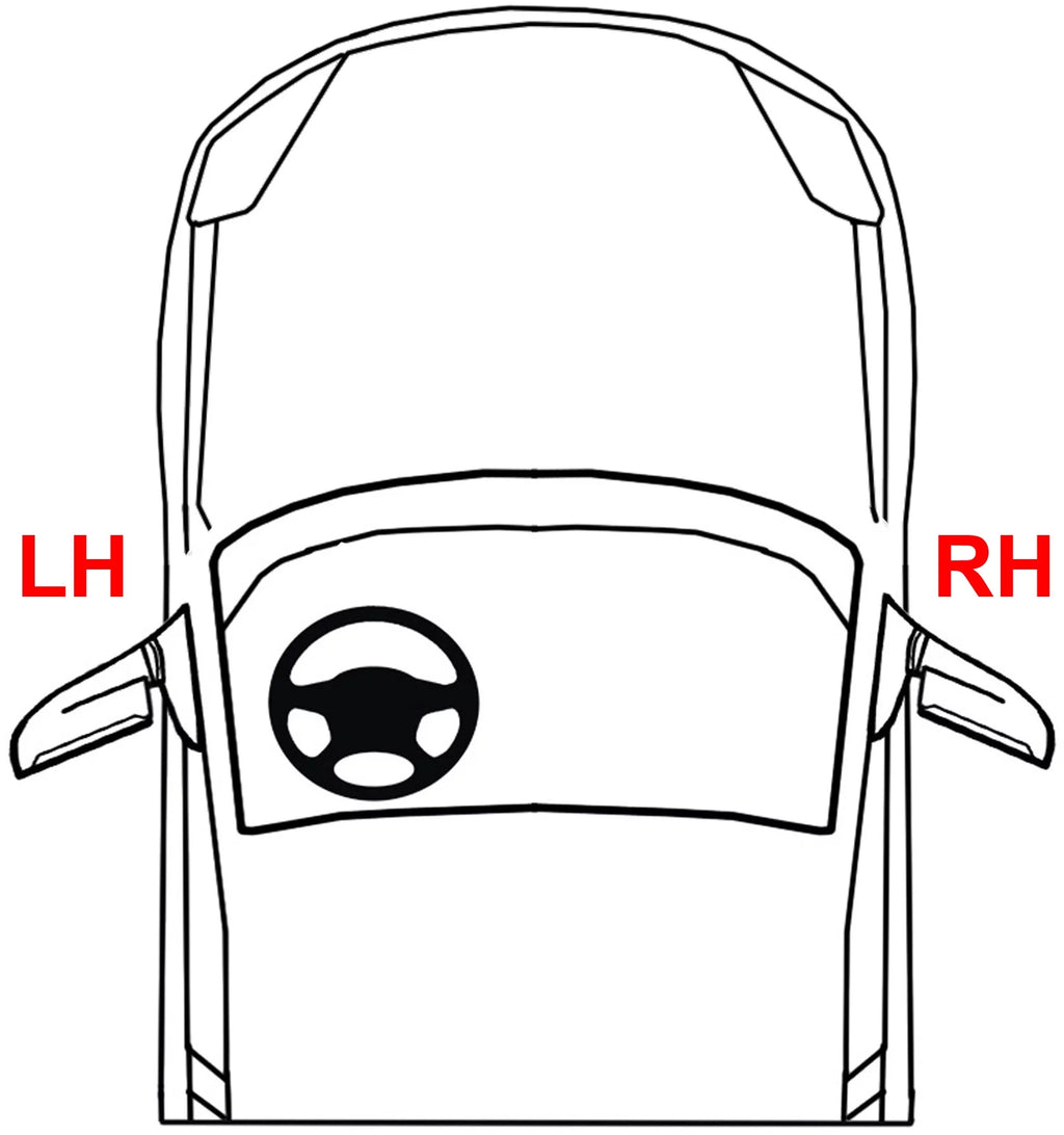 Mirror Compatible With 2007-2012 Nissan Sentra Right Passenger Side Paintable Kool-Vue